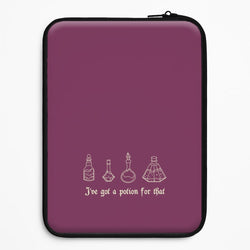I've Got A Potion For You Dark Pink Universal Laptop Sleeve
