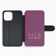 I've Got A Potion For You Dark Pink Flip / Wallet Phone Case 2