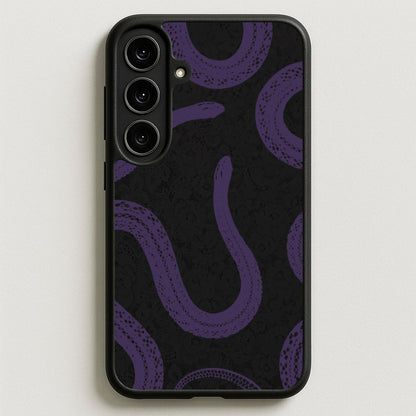 Snakes And Lace Pattern Phone Case for Galaxy S25FE