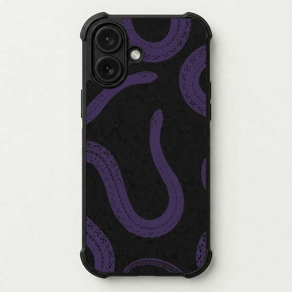 Snakes And Lace Pattern Phone Case — Bumper case