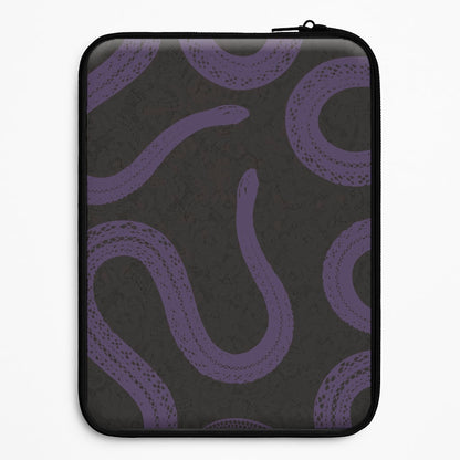 Snakes And Lace Pattern Laptop Sleeve