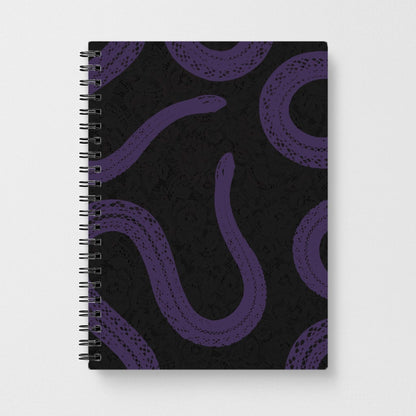Snakes And Lace Pattern Notebook