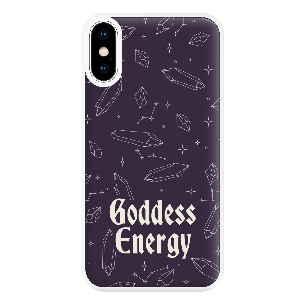 Goodess Energy Pattern Phone Case for iPhone XS Max