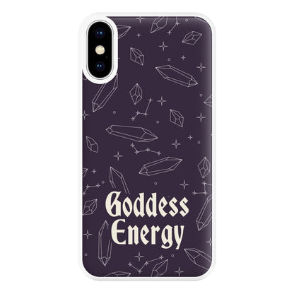 Goodess Energy Pattern Phone Case for iPhone XS Max