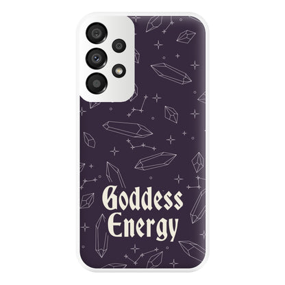 Goodess Energy Pattern Phone Case for Galaxy A33