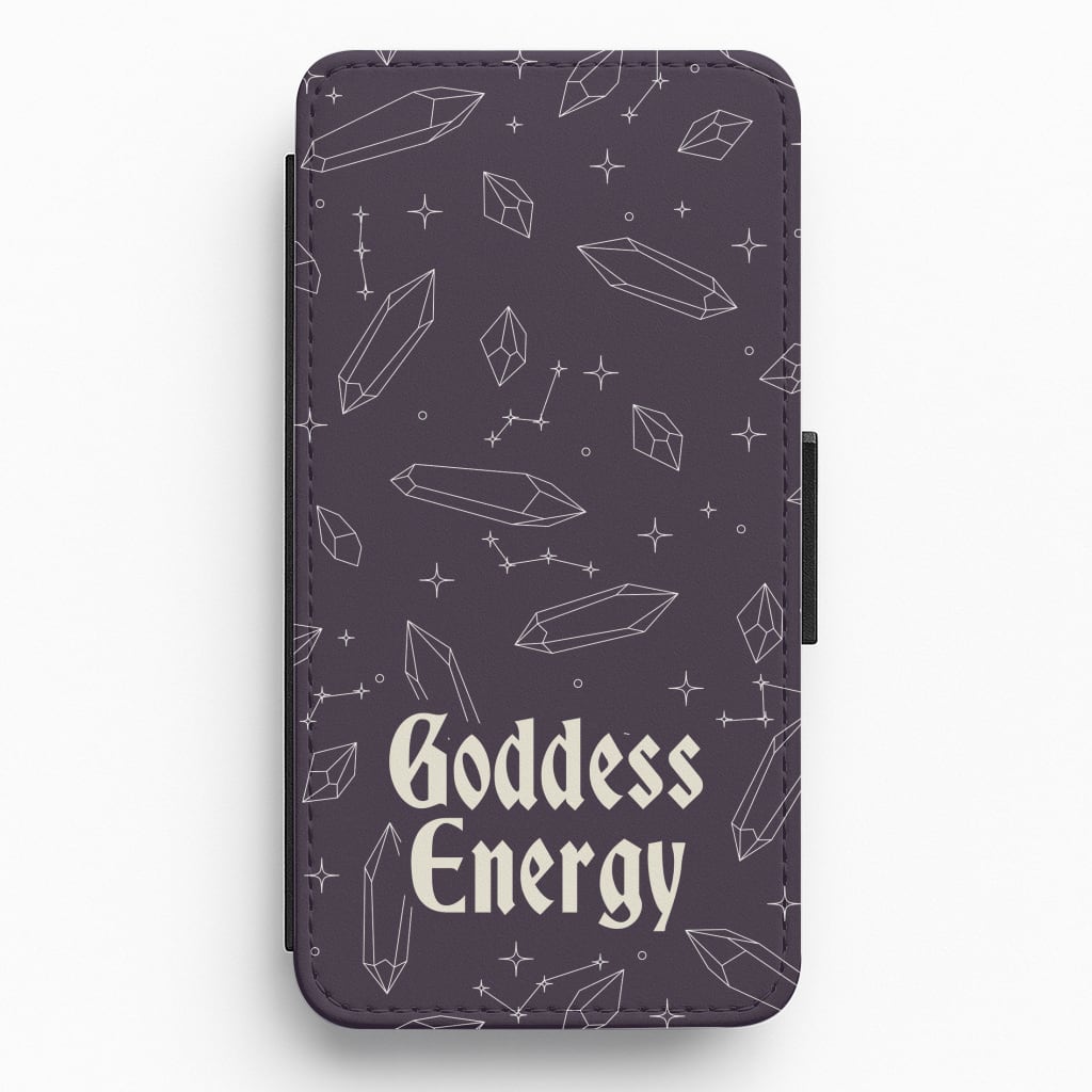 Goodess Energy Pattern Flip / Wallet Phone Case
