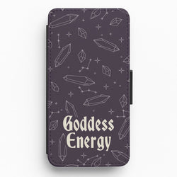 Goodess Energy Pattern Flip / Wallet Phone Case