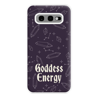 Goodess Energy Pattern Phone Case for Galaxy S10e