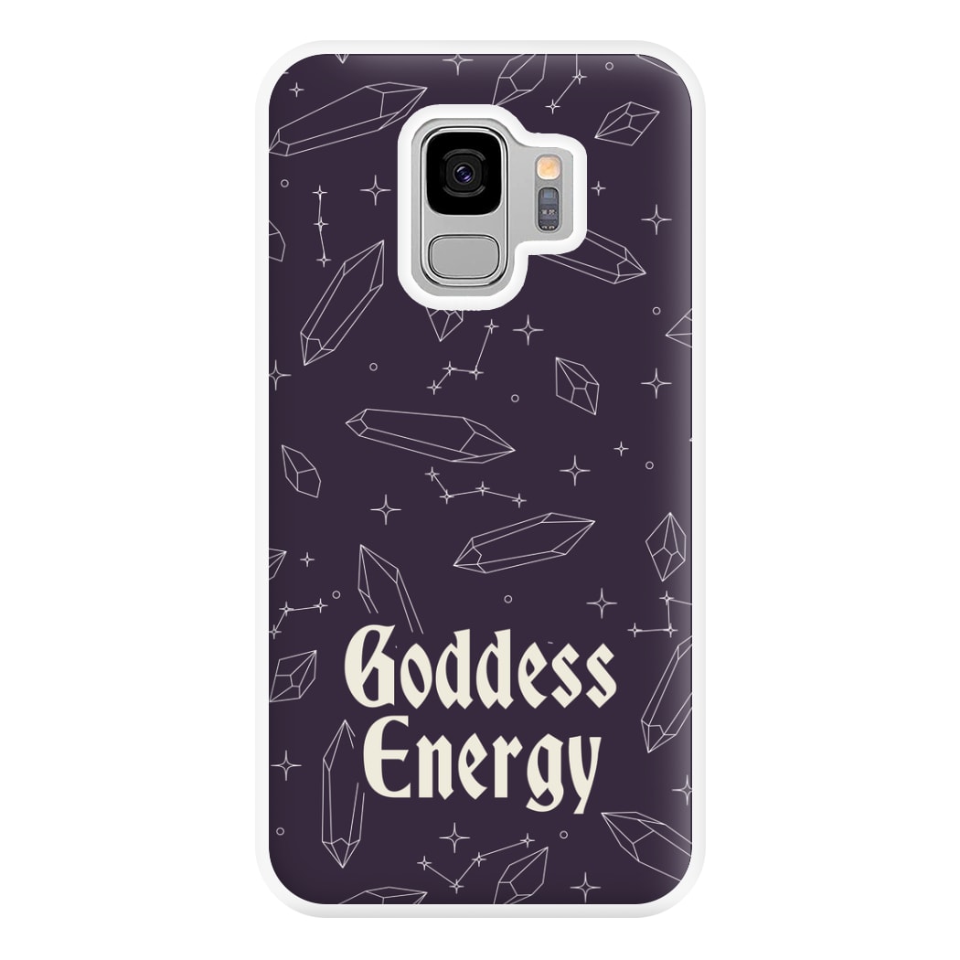 Goodess Energy Pattern Phone Case for Galaxy S9 Plus