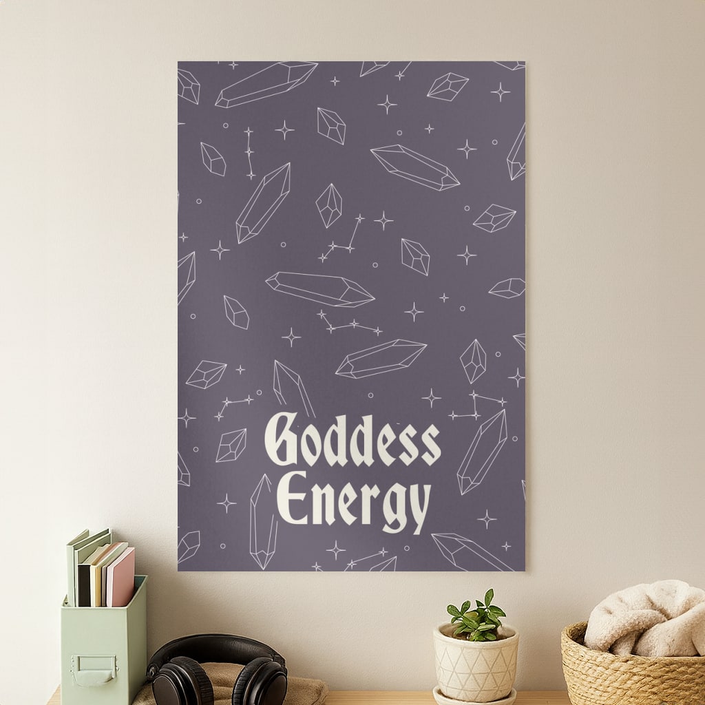 Goodess Energy Pattern Poster