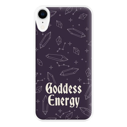 Goodess Energy Pattern Phone Case for iPhone XR