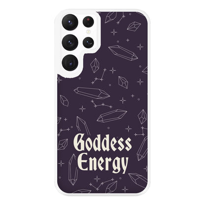 Goodess Energy Pattern Phone Case for Galaxy S22 Ultra