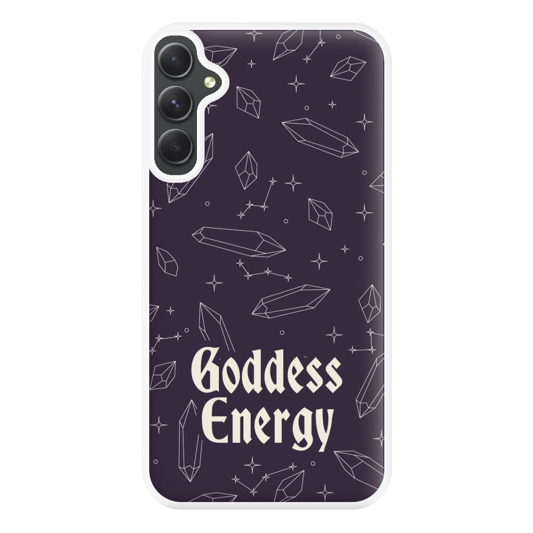 Goodess Energy Pattern Phone Case for Galaxy A34
