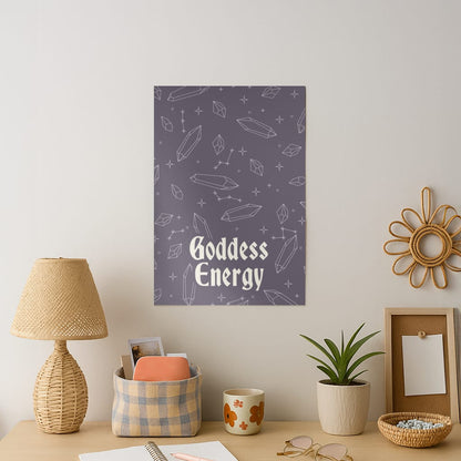 Goodess Energy Pattern Art Print
