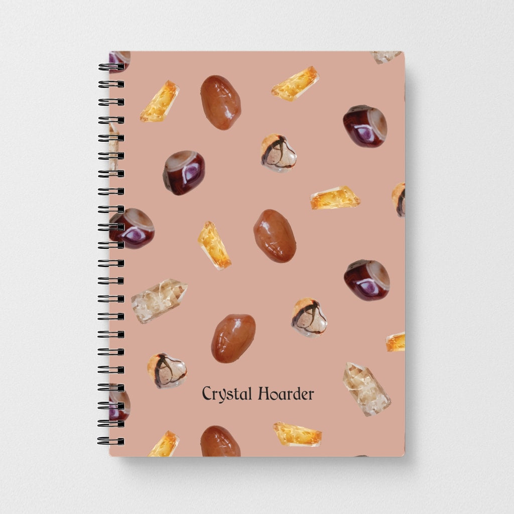 Crystal Hoarder Pattern Notebook