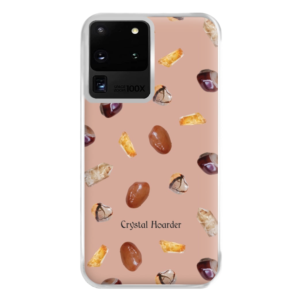 Crystal Hoarder Pattern Phone Case for Galaxy S20 Ultra