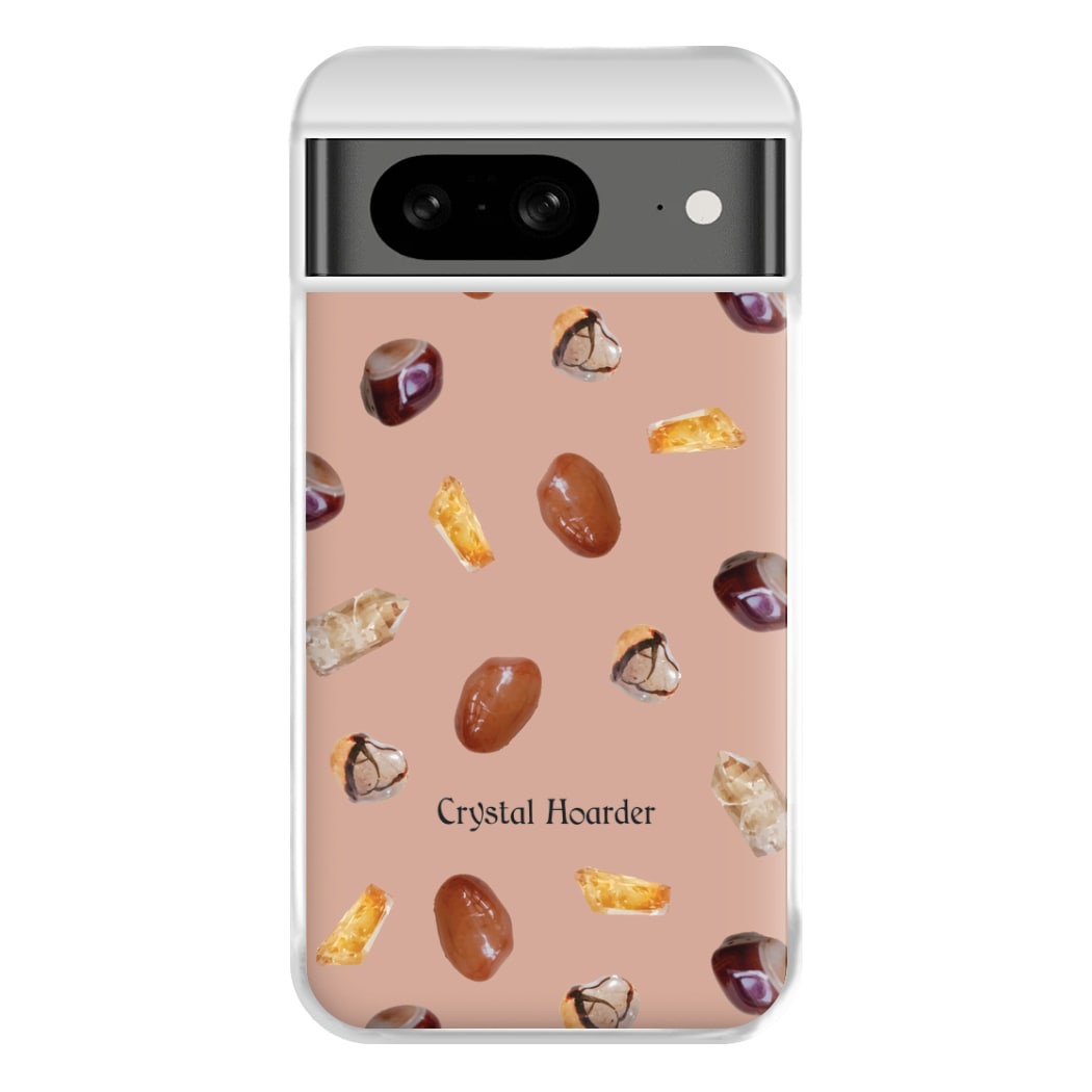 Crystal Hoarder Pattern Phone Case for Google Pixel 8