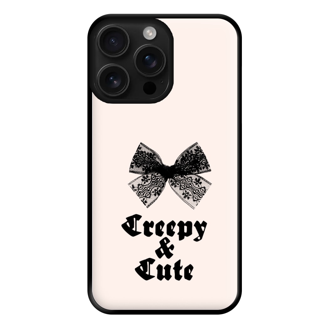 Creepy And Cute Coquette Phone Case for iPhone 16 Pro Max