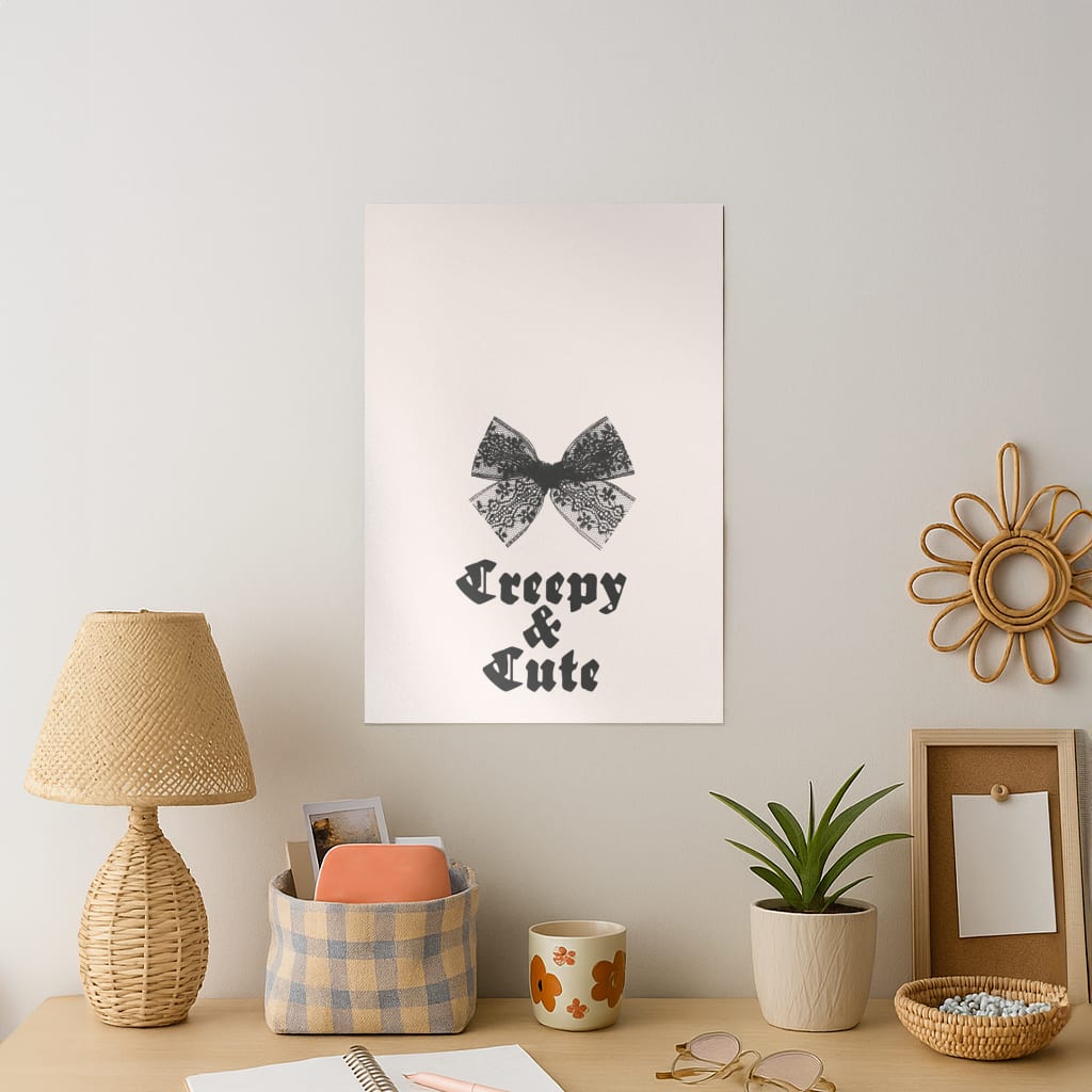 Creepy And Cute Coquette Art Print