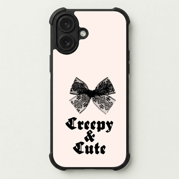 Creepy And Cute Coquette Phone Case — Bumper case