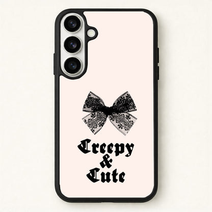 Creepy And Cute Coquette Phone Case for Galaxy S26 Plus