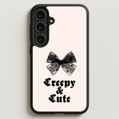 Creepy And Cute Coquette Phone Case for Galaxy S25FE