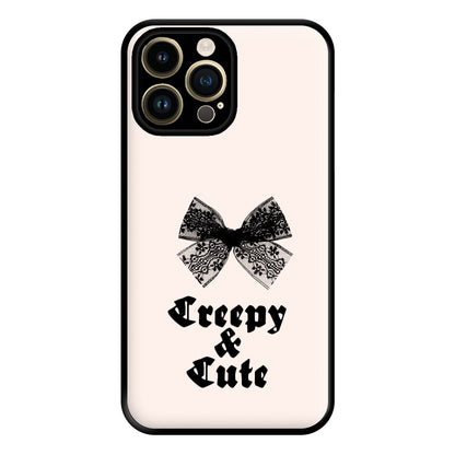 Creepy And Cute Coquette Phone Case for iPhone 14 Pro Max