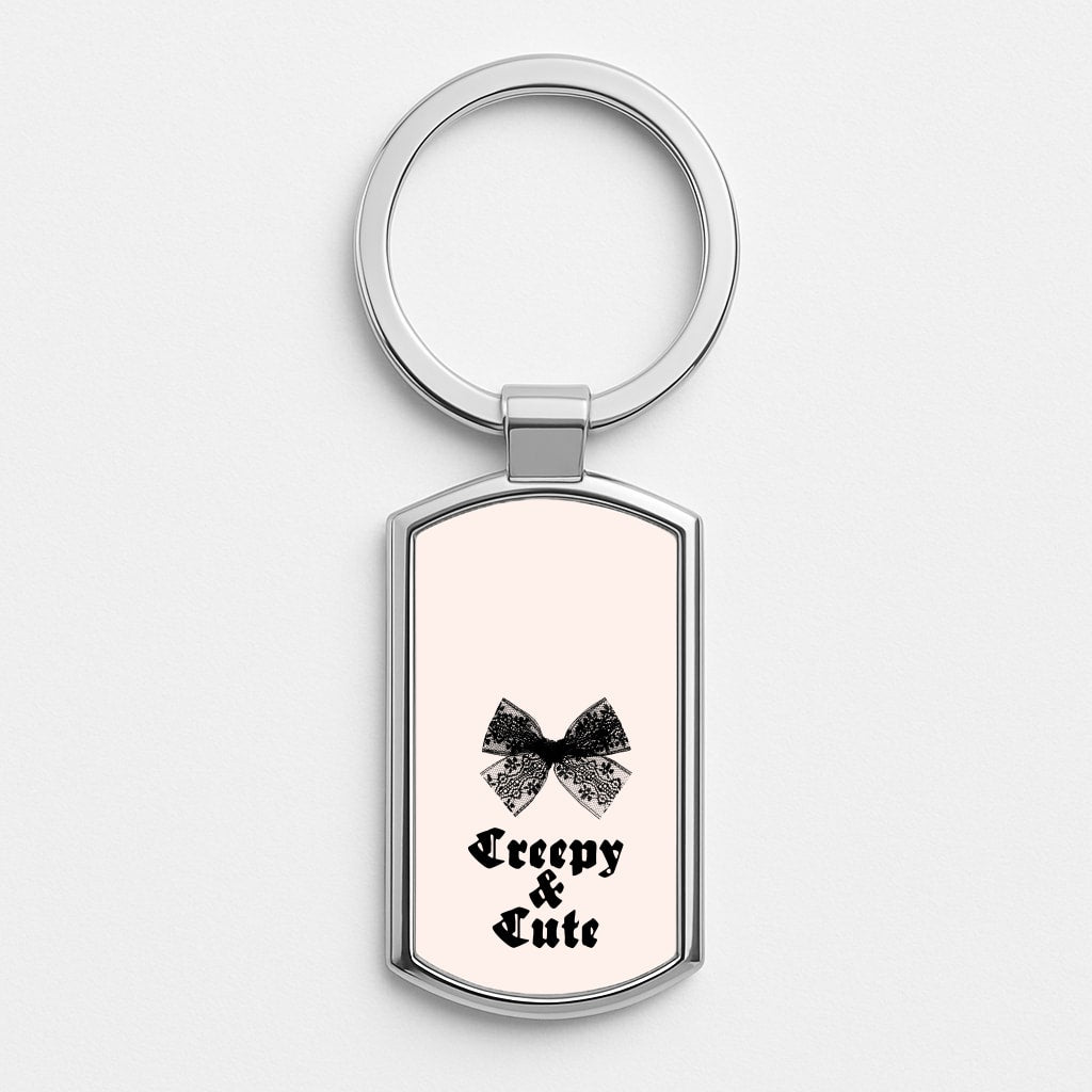 Creepy And Cute Coquette Luxury Keyring