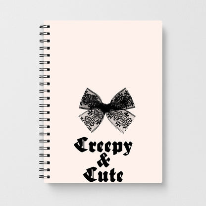 Creepy And Cute Coquette Notebook