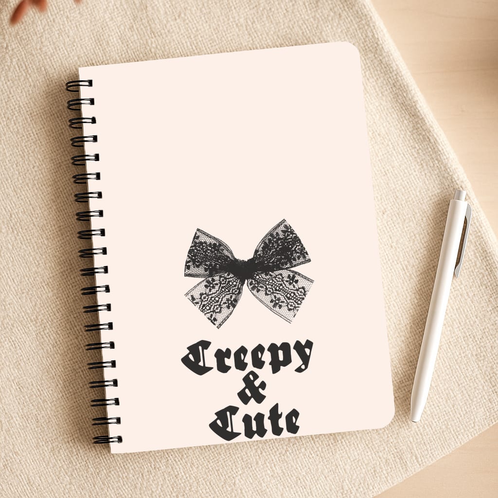 Creepy And Cute Coquette Notepad