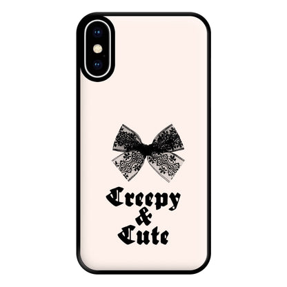 Creepy And Cute Coquette Phone Case for iPhone XS Max