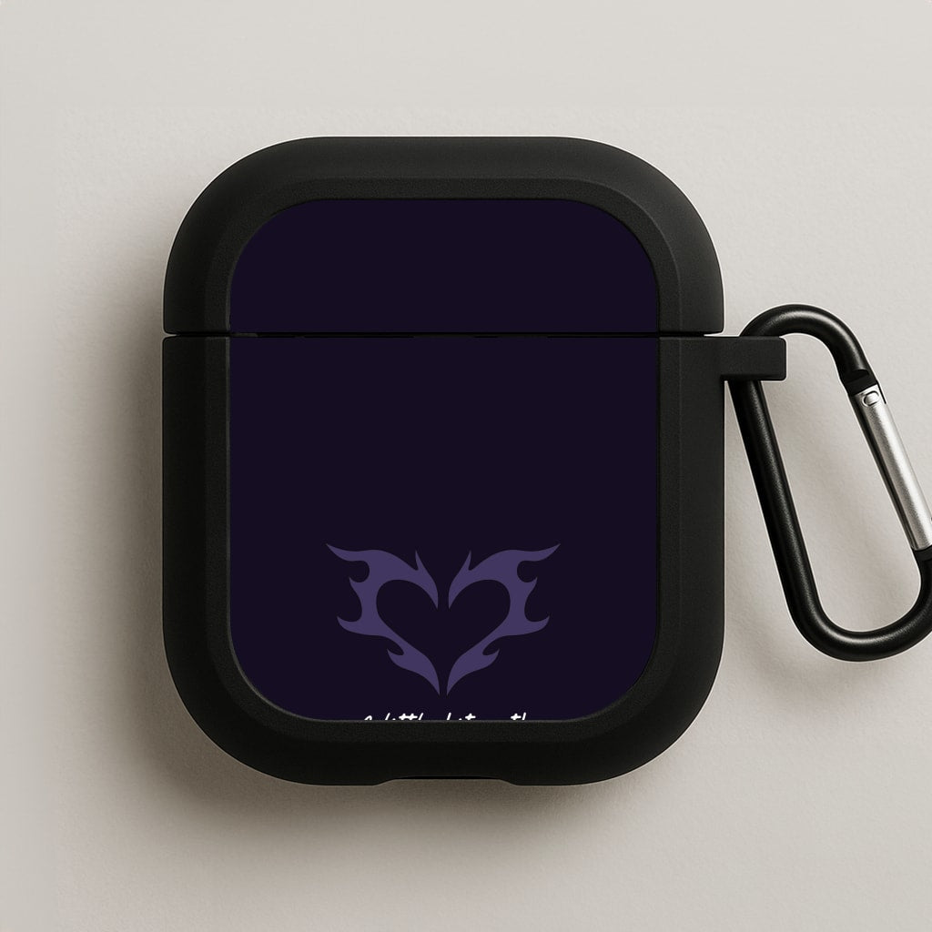 A Little Bit Goth Purple AirPods Case