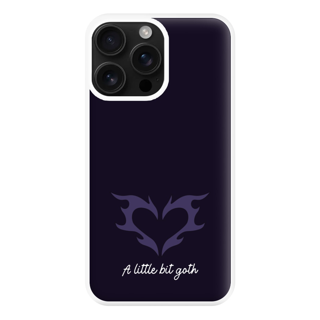 A Little Bit Goth Purple Phone Case for iPhone 16 Pro Max