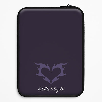A Little Bit Goth Purple Universal Laptop Sleeve