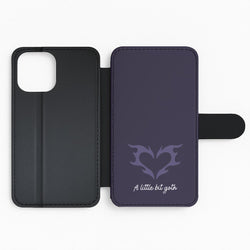 A Little Bit Goth Purple Flip Phone Case