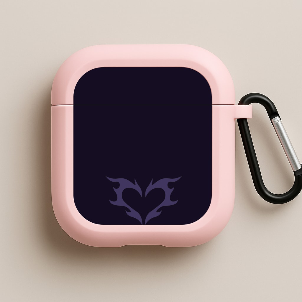A Little Bit Goth Purple Pink AirPods Case