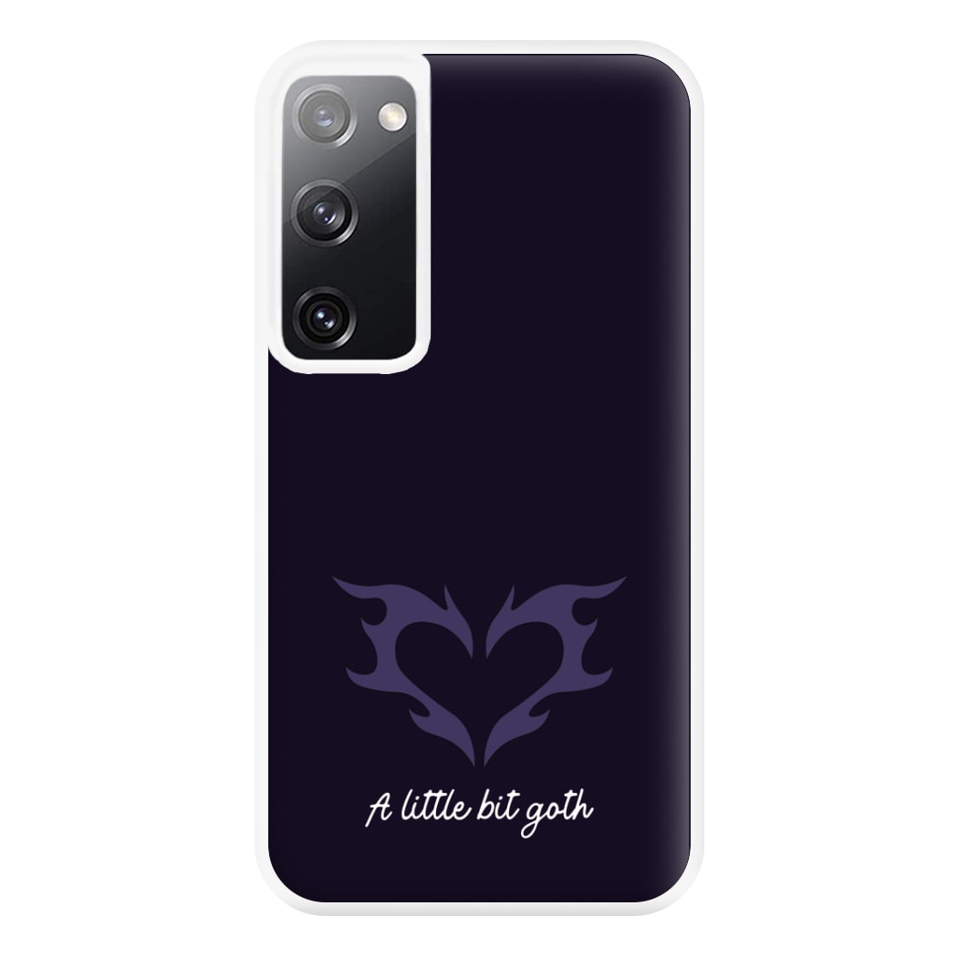 A Little Bit Goth Purple Phone Case for Galaxy S20