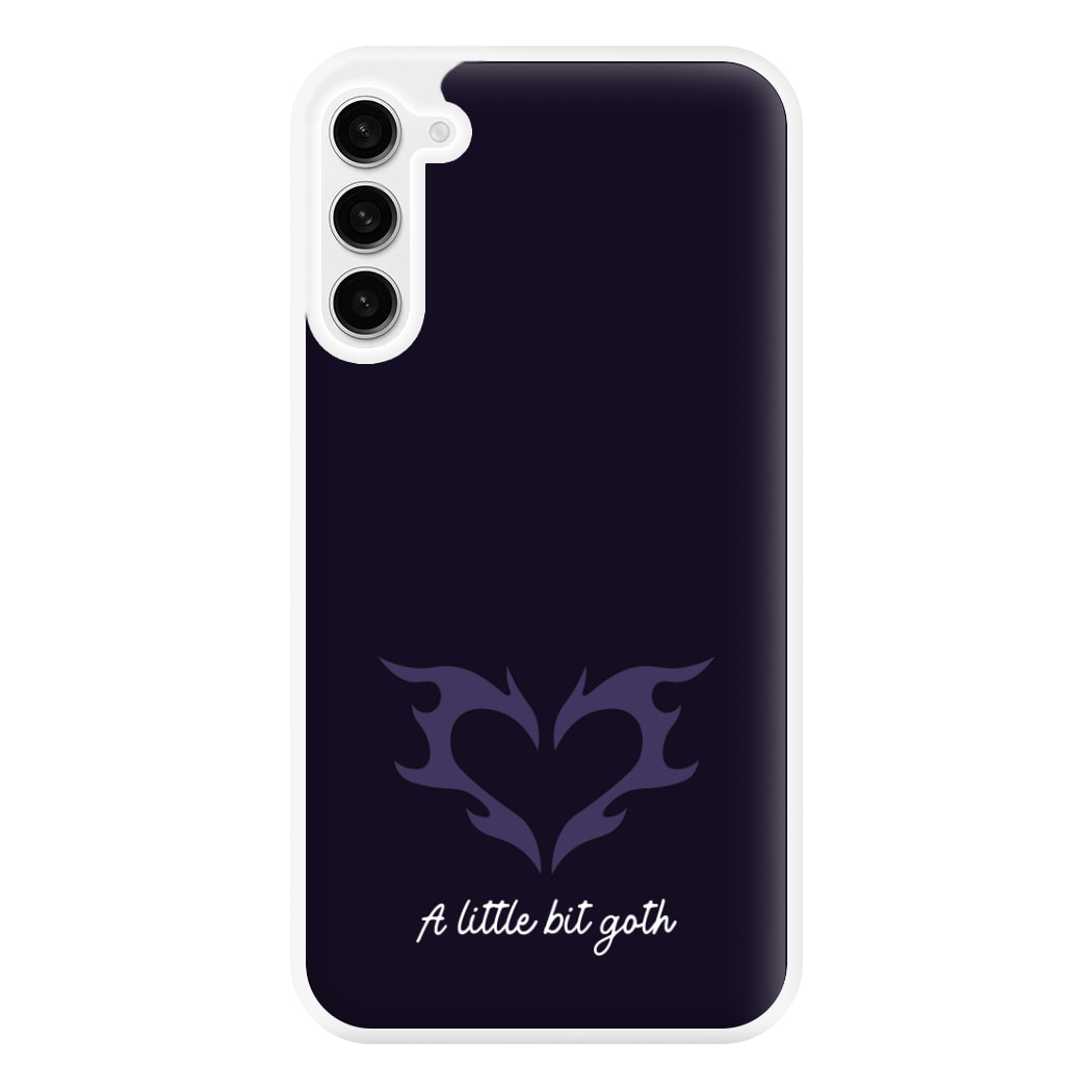 A Little Bit Goth Purple Phone Case for Galaxy S23FE