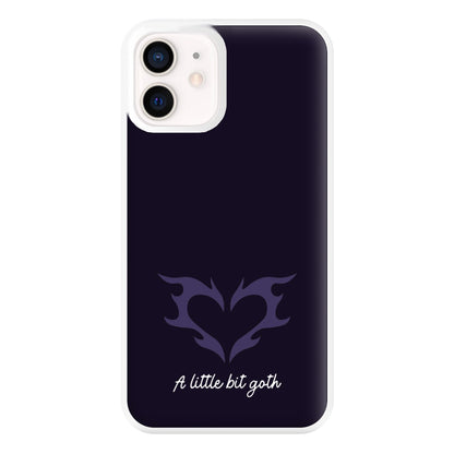 A Little Bit Goth Purple Phone Case for iPhone 12 Mini