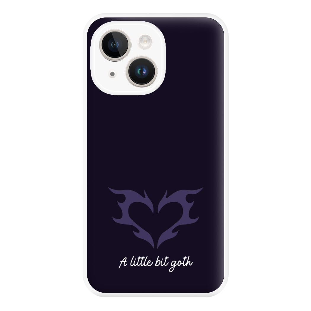A Little Bit Goth Purple Phone Case for iPhone 14 Plus