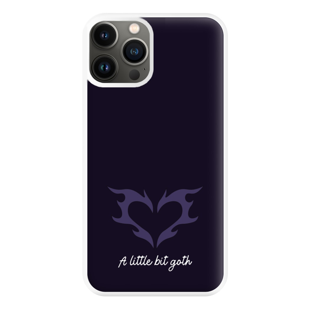 A Little Bit Goth Purple Phone Case for iPhone 13 Pro Max