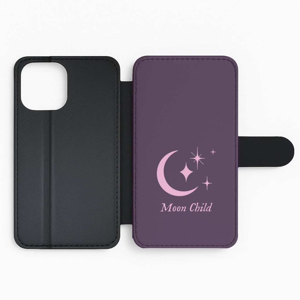 Moon Child  Flip Phone Case