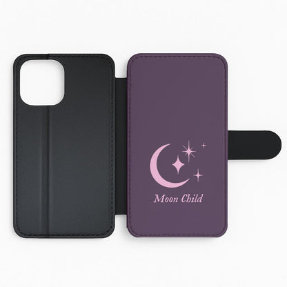Moon Child  Flip Phone Case