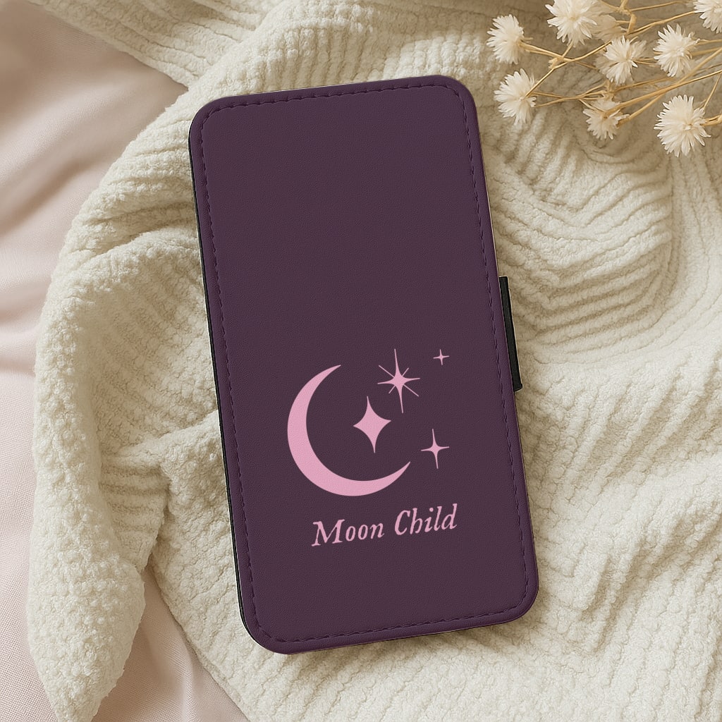 Moon Child  Wallet Phone Case