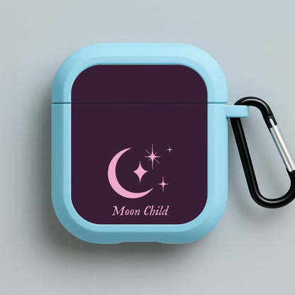 Moon Child  Blue AirPods Case