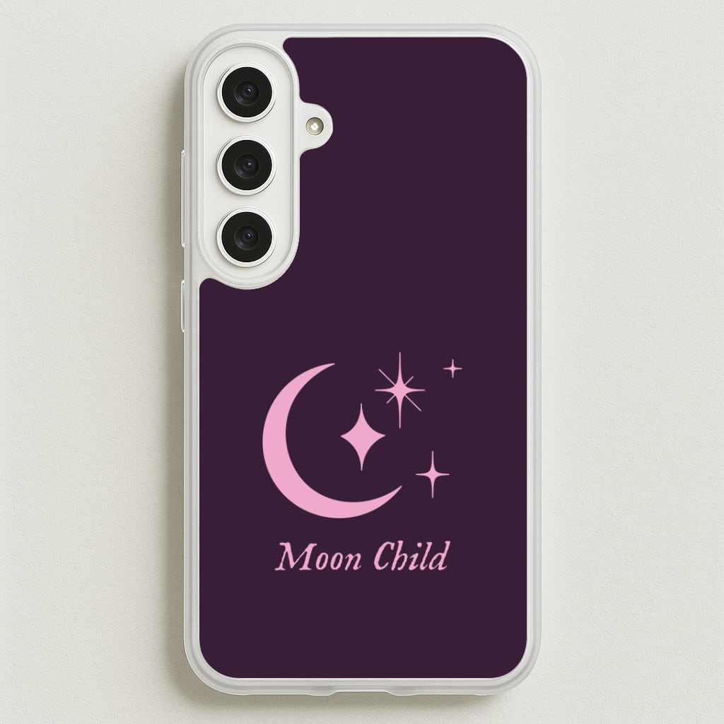 Moon Child Phone Case for Galaxy S25FE