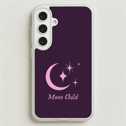 Moon Child Phone Case for Galaxy S25FE