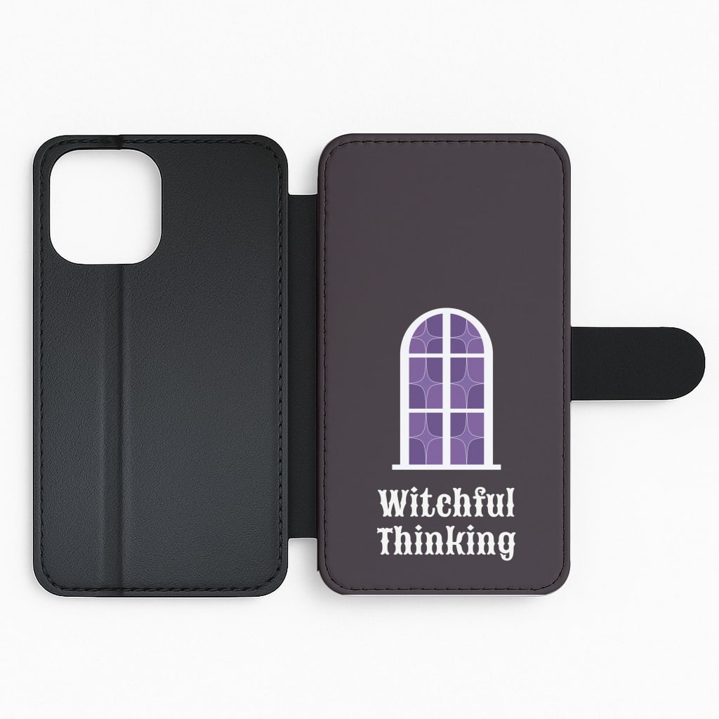 Witchful Thinking Flip Phone Case