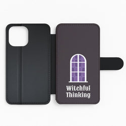 Witchful Thinking Flip Phone Case