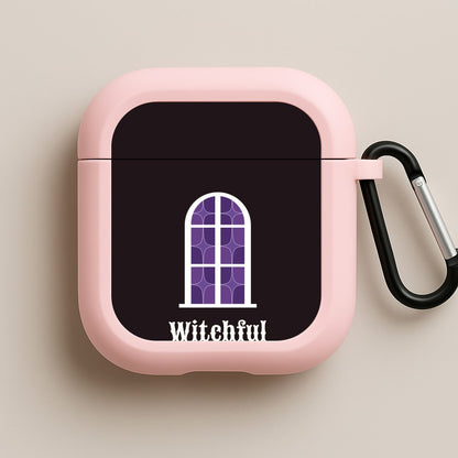 Witchful Thinking Pink AirPods Case